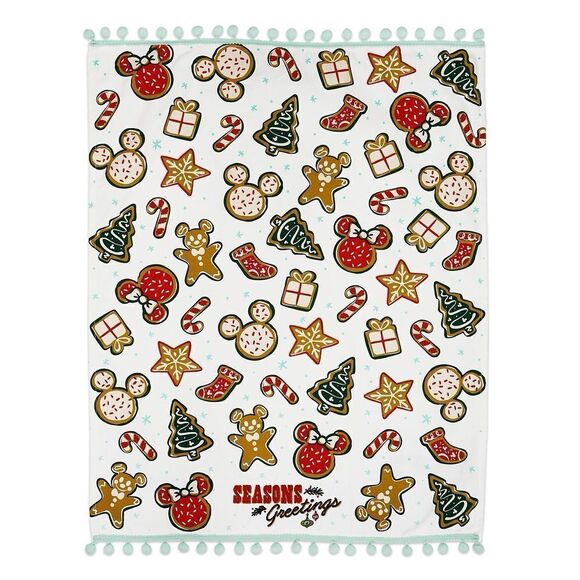 Mickey Mouse Christmas Cookie Kitchen Towel NEW 2022 Disney Christmas - Picture 1 of 1